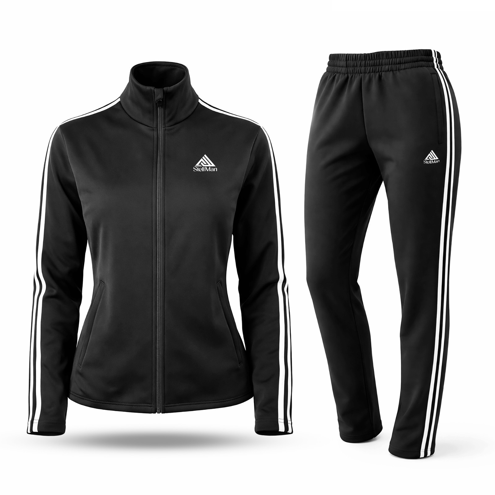 Women's Tracksuit Set 2 Piece Athletic Jogging Suit Full Zip Jacket Pants