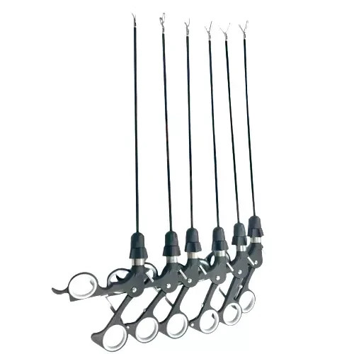 Laparoscopy GrasperSet Of 6 Laparoscopic Surgical Instrument 5mmx330mm New Set.