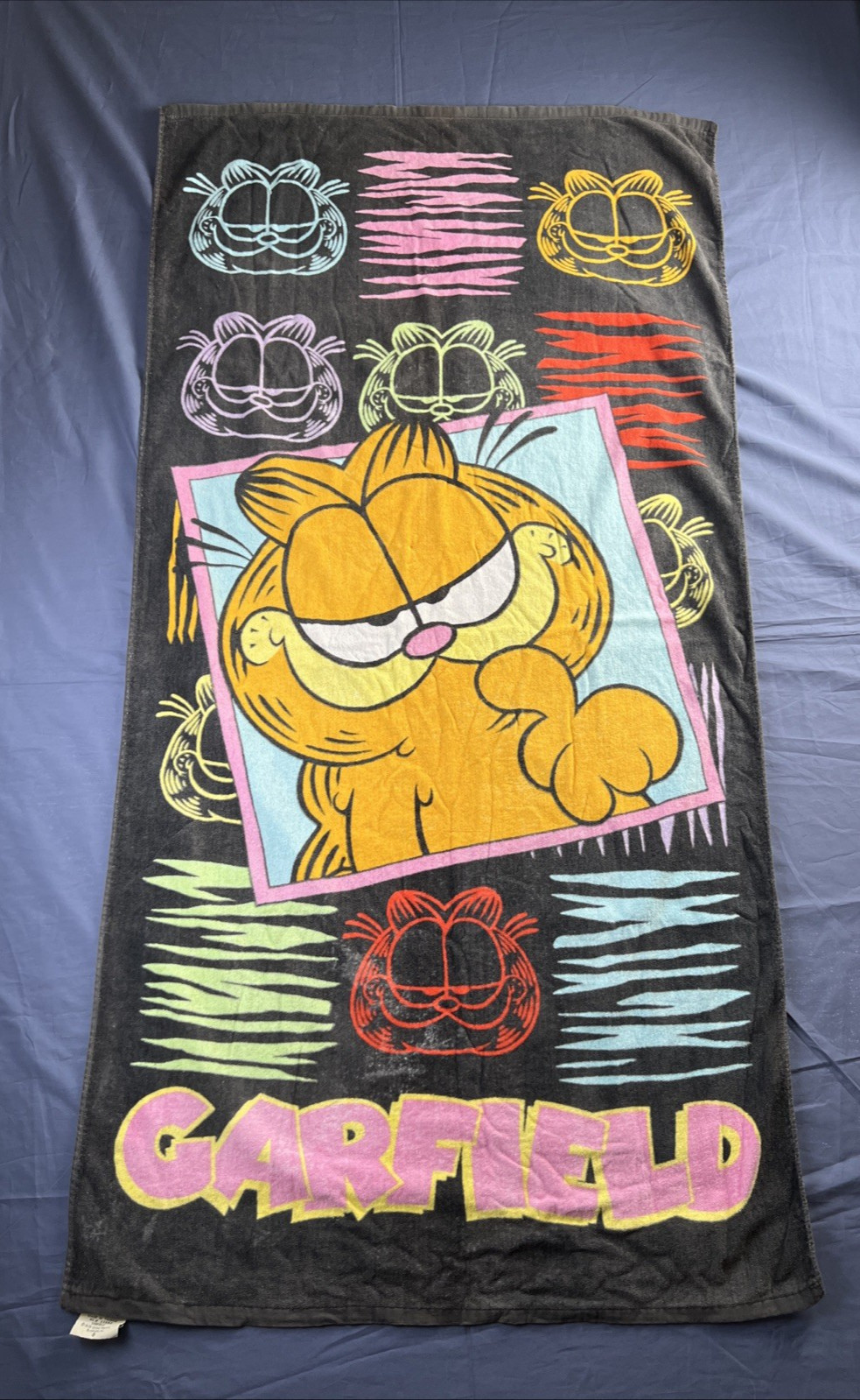 Vintage 1978 Garfield Bright Print 30\ Vintage 1978 Garfield Bright Print 30\