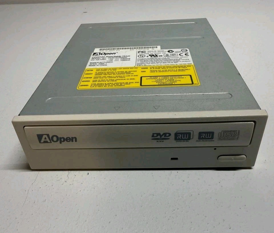 AOpen DVD1616L Pro Desktop IDE DVD Reader DVD ROM Untested AOpen DVD1616L Pro Desktop IDE DVD Reader DVD ROM Untested