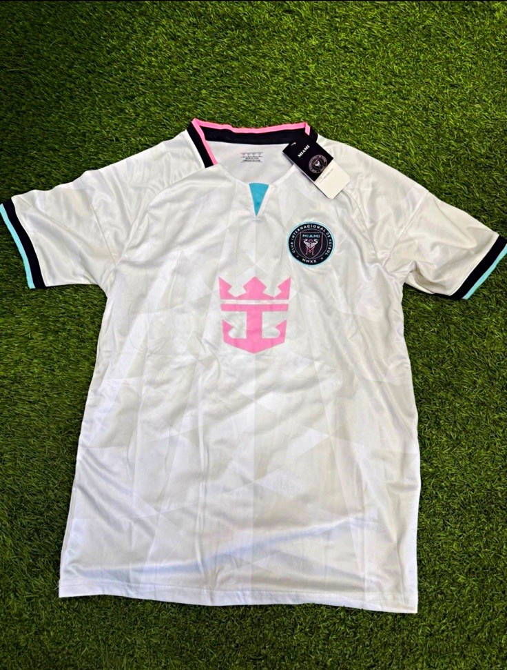 adidas Inter Miami CF Lionel Messi #10 MLS Soccer Jersey White L adidas Inter Miami CF Lionel Messi #10 MLS Soccer Jersey White L