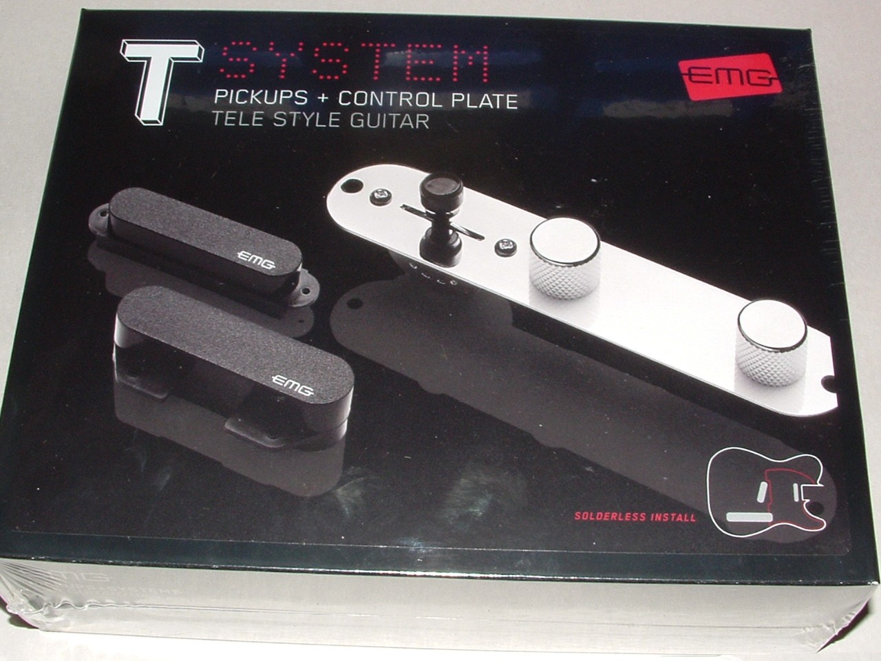 EMG T System Active Tele Pickup Set (Black) New with Warranty