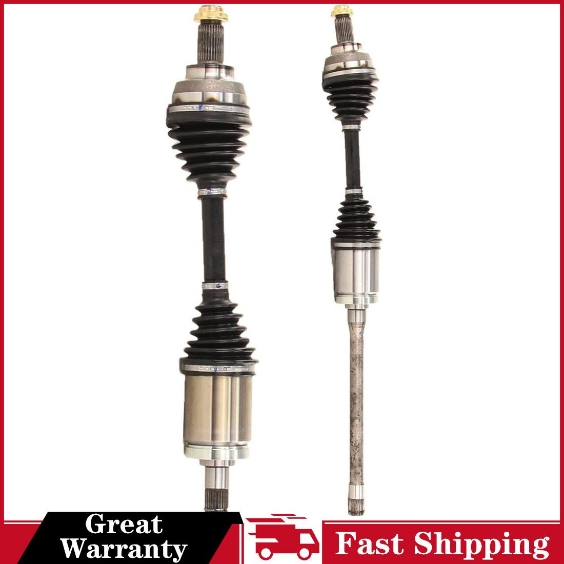 For 2001~2005 BMW 325xi 2x Front Left Right TrakMotive CV Axle Shaft CV joint_Re