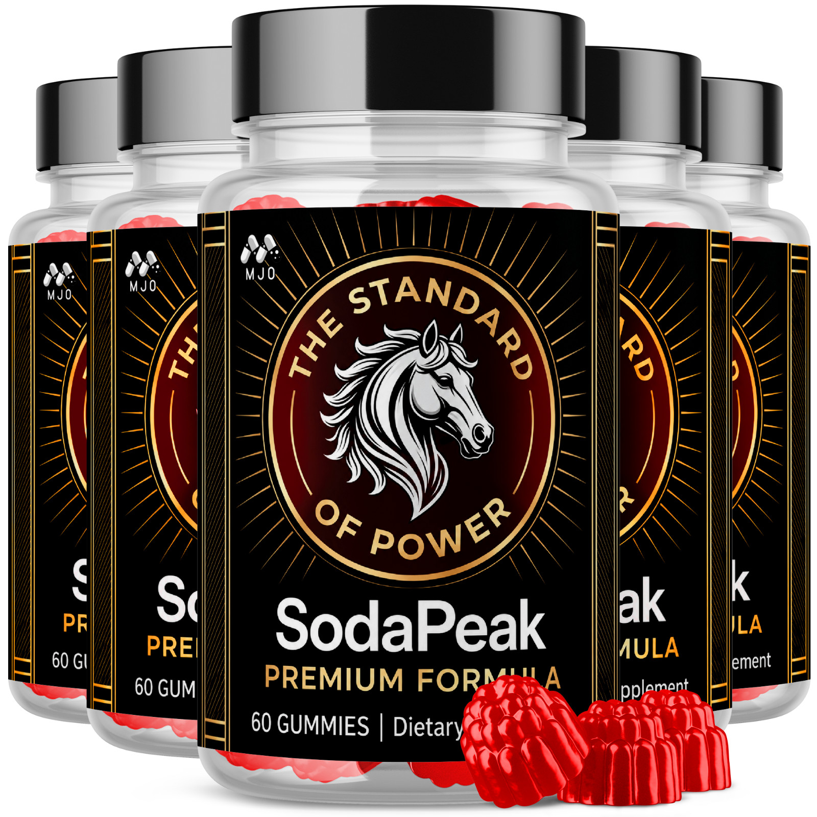 SodaPeak Gummys Advanced Male Health Support Supplement Soda Peak 300 Gummies