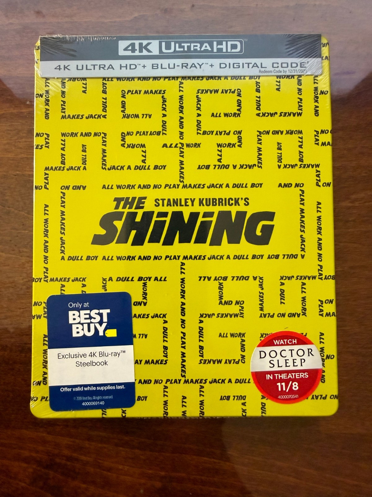 The Shining (4K) W/Steelbook