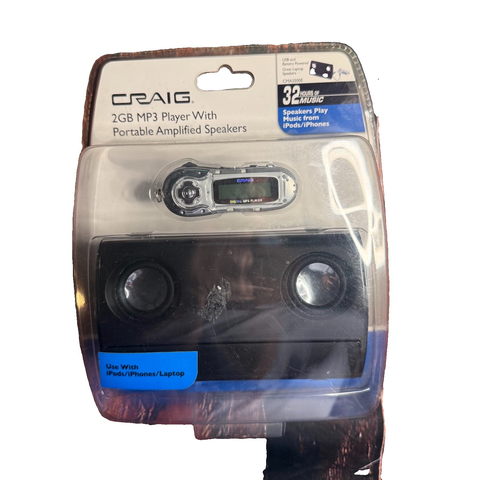 Craig CMA3500E Gold (2 GB) Digital Media Player. K