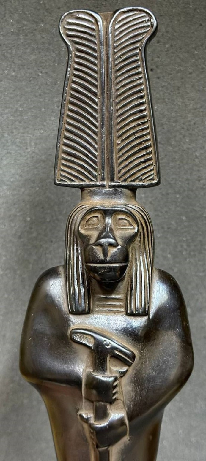 Authentic Ancient Egyptian Antique Rare God Baboon Statue Figurine BC