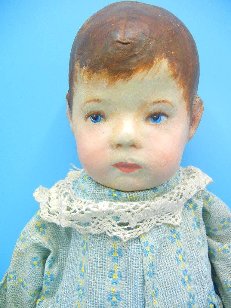 Antique German KATHE KRUSE Cloth Doll 1 Wide Hips 17\