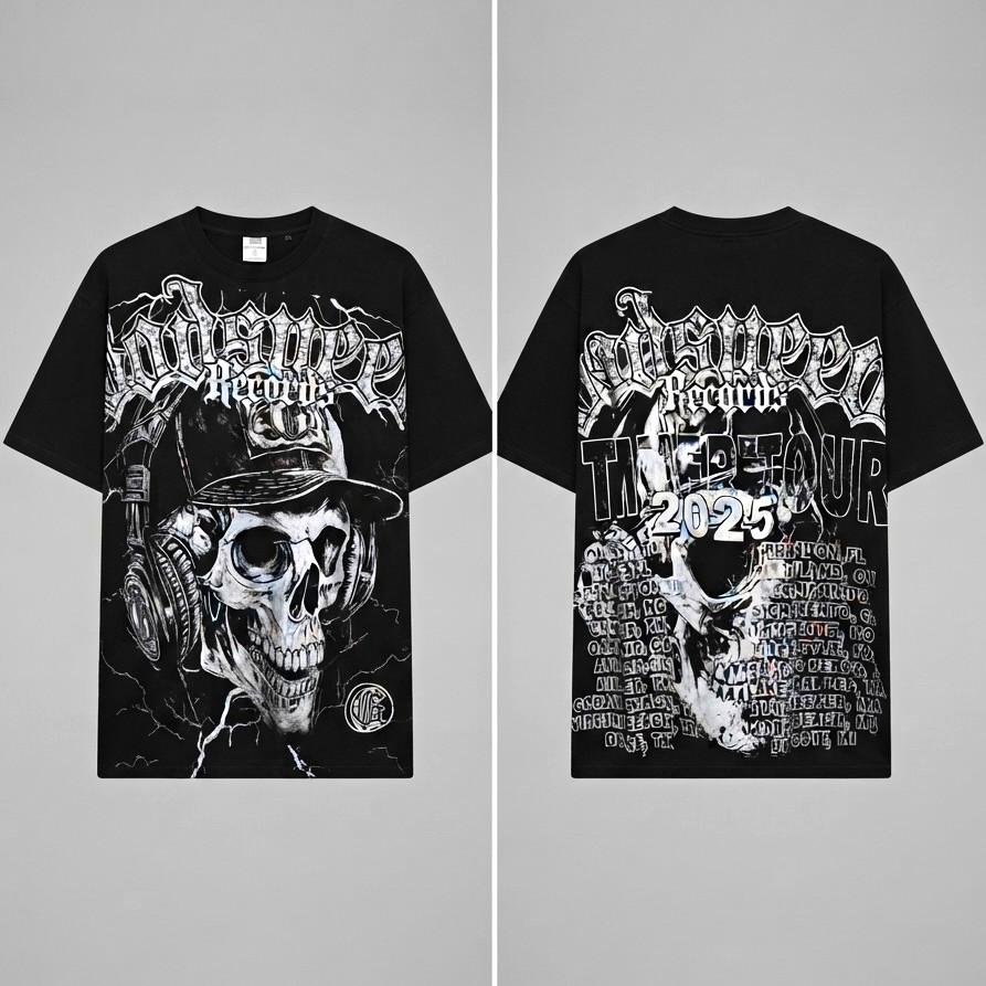 Godspeed Unisex Black Cotton Skull Graphic Print Crew Neck Short Sleeve Tee Godspeed Unisex Black Cotton Skull Graphic Print Crew Neck Short Sleeve Tee