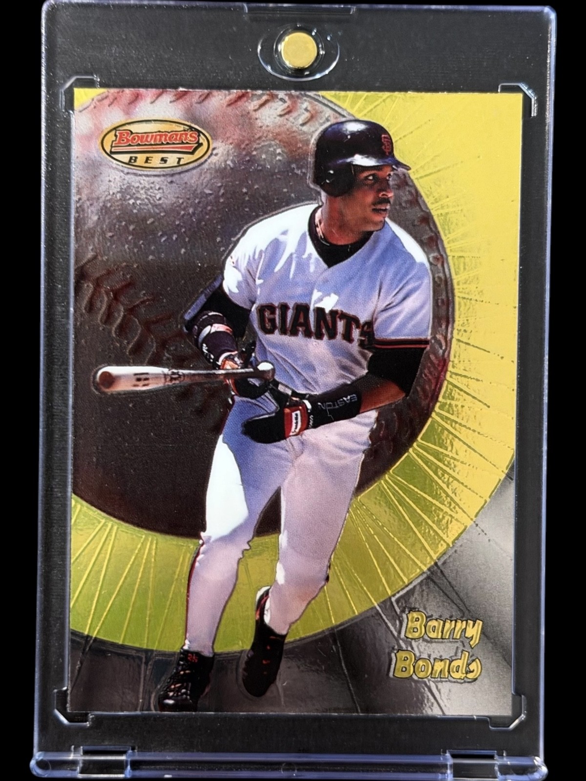 Barry Bonds BOWMAN CHROME BASEBALL CARD GIANTS MINT Barry Bonds BOWMAN CHROME BASEBALL CARD GIANTS MINT