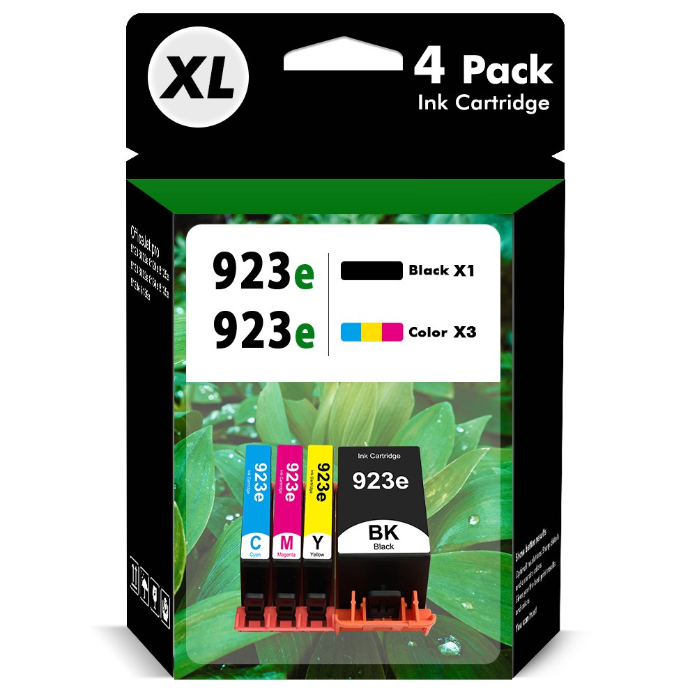 923XL (923e) Ink Cartridges Fit for HP OfficeJet Pro 8130e 8135e 8125e Printers