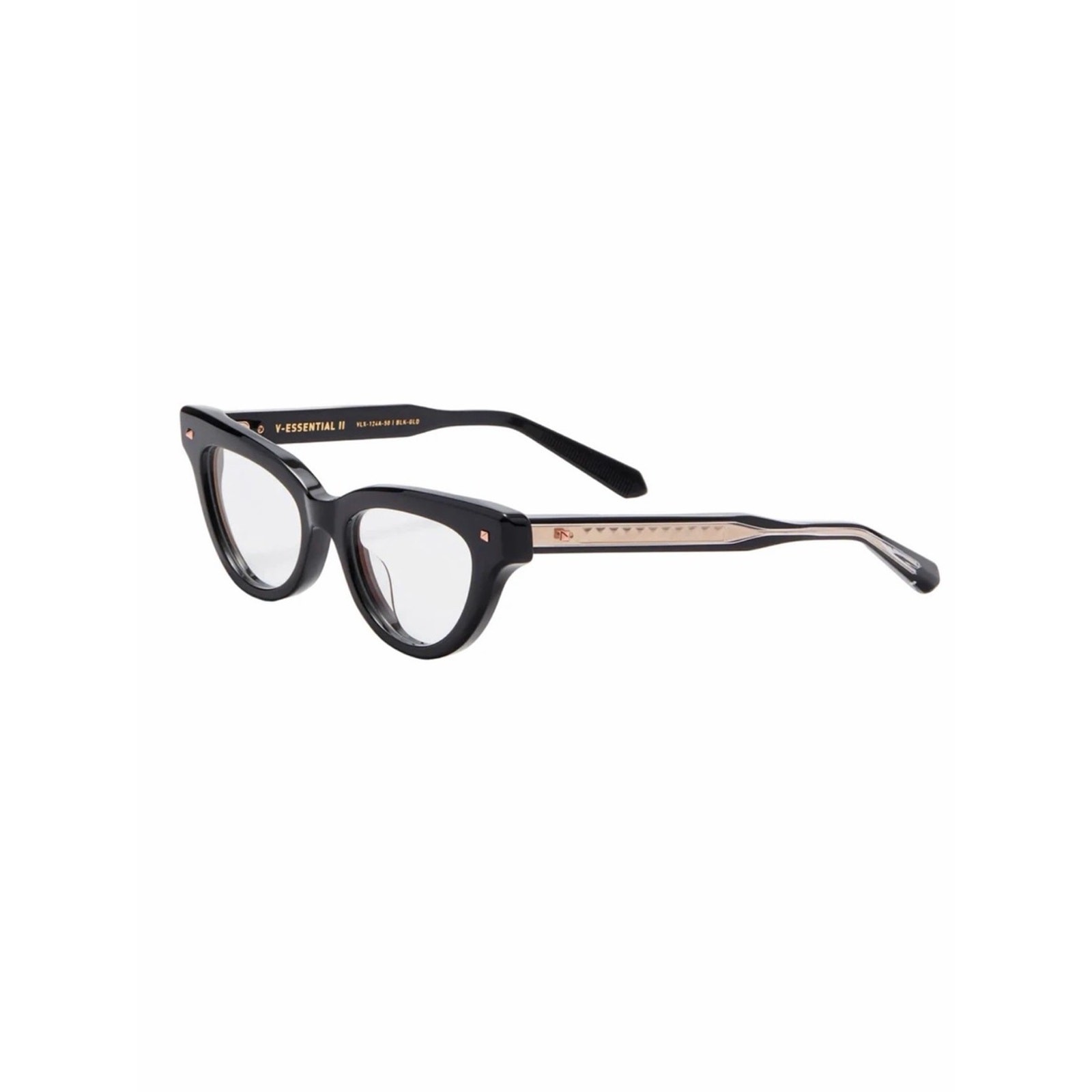 NEW Valentino V ESSENTIAL ll VLX 124A Black Cat Eye Glasses Authentic NEW Valentino V ESSENTIAL ll VLX 124A Black Cat Eye Glasses Authentic