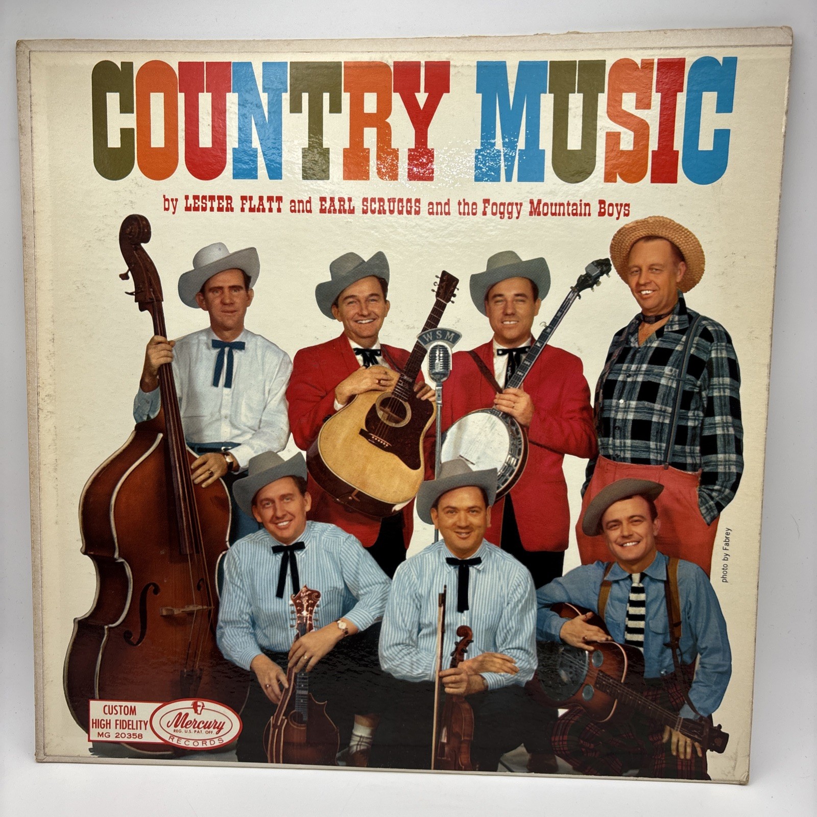 EARL SCRUGGS LESTER FLATT COUNTRY MUSIC 1958 LP VINYL ALBUM EARL SCRUGGS LESTER FLATT COUNTRY MUSIC 1958 LP VINYL ALBUM