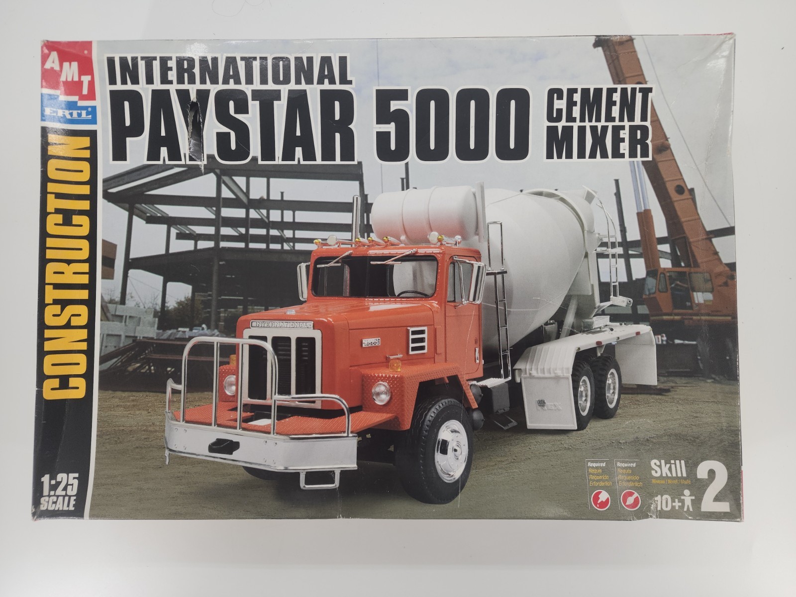 Vintage AMT/ERTL International Pay Star 5000 Cement Mixer Model Kit Vintage AMT/ERTL International Pay Star 5000 Cement Mixer Model Kit