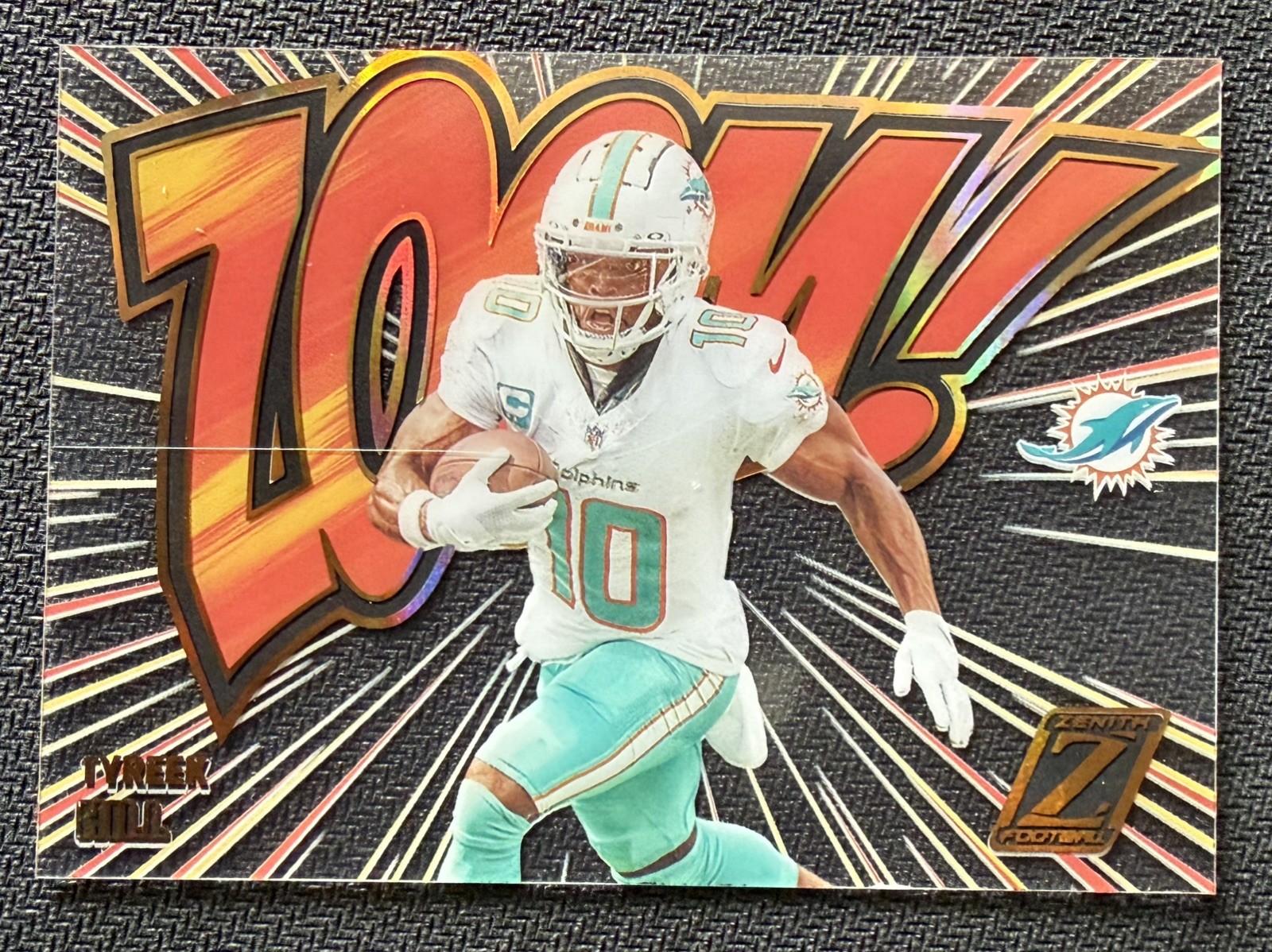 Tyreek Hill 2023 Panini Zenith Zoom #27 SSP Case Hit Dolphins SP