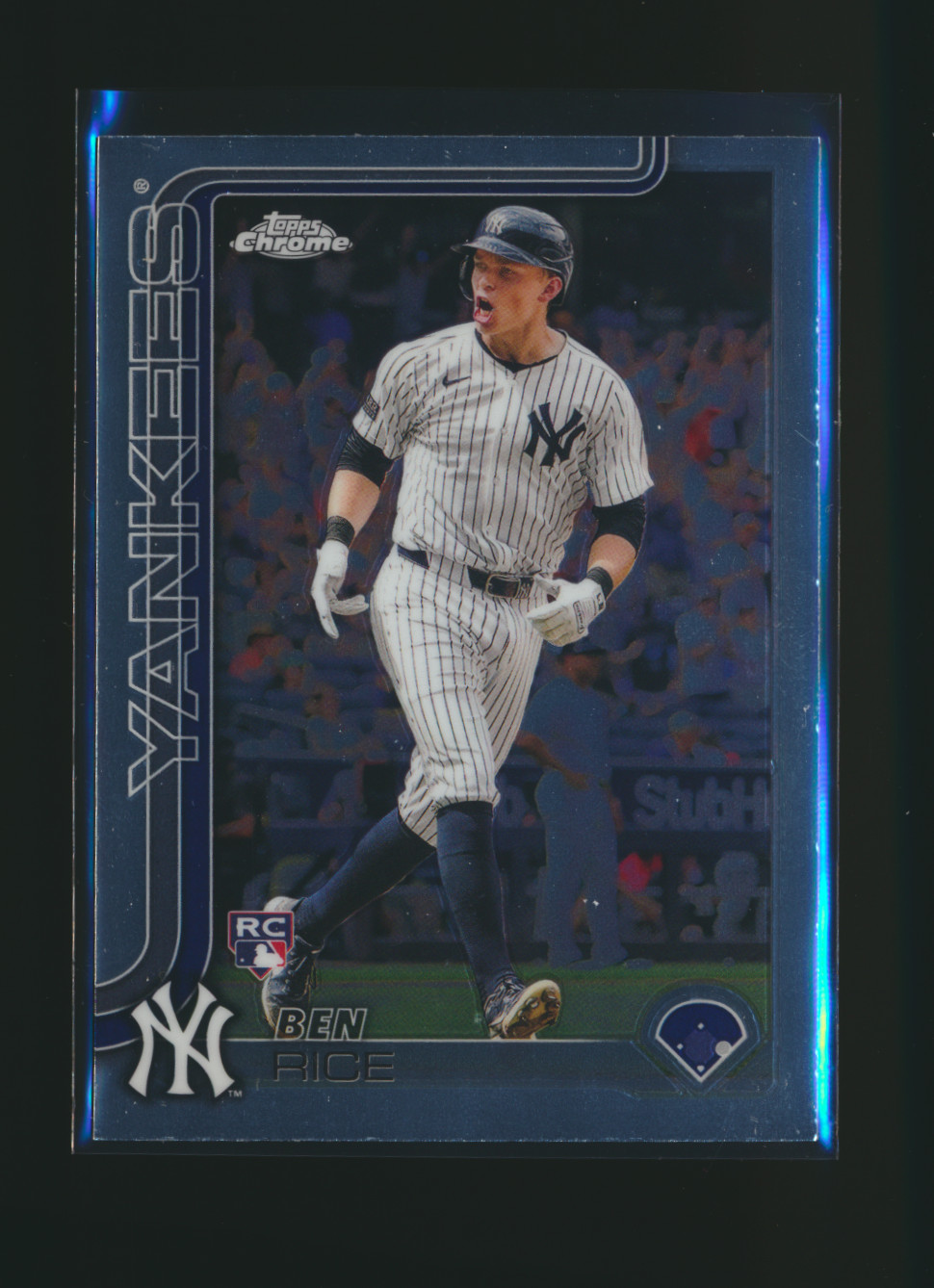 2025 Topps Chrome #139 Ben Rice Rookie RC New York Yankees QTY Available 2025 Topps Chrome #139 Ben Rice Rookie RC New York Yankees QTY Available