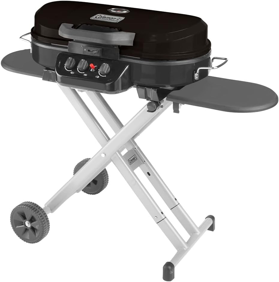Coleman Roadtrip 285 Standup Propane Gas Grill Black, 3-Burner, 20K BTU Coleman Roadtrip 285 Standup Propane Gas Grill Black, 3-Burner, 20K BTU