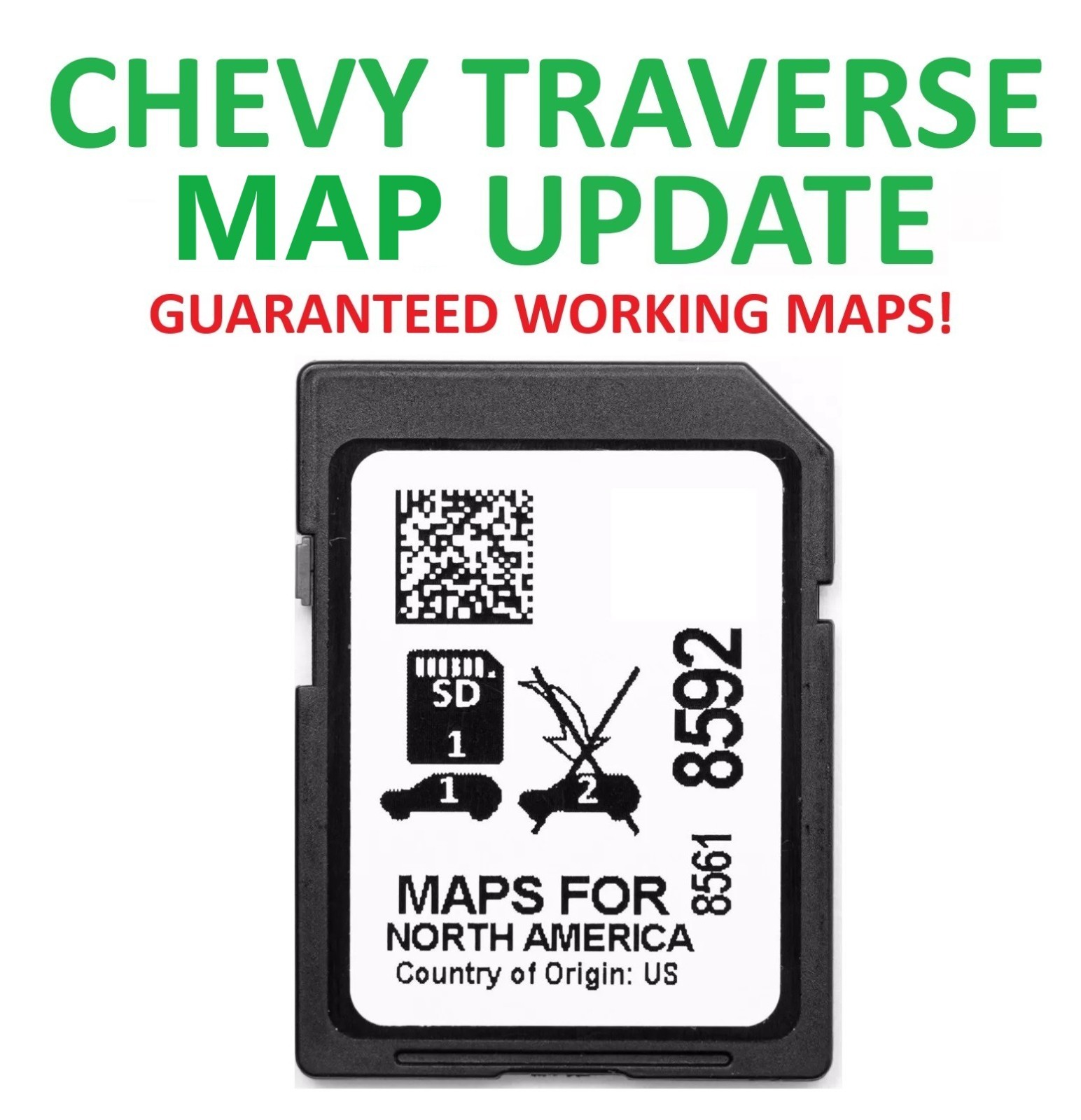 NEW CHEVY TRAVERSE 2020-2023 MAP UPDATE GPS Navigation SD Card 85618592 NEW CHEVY TRAVERSE 2020-2023 MAP UPDATE GPS Navigation SD Card 85618592