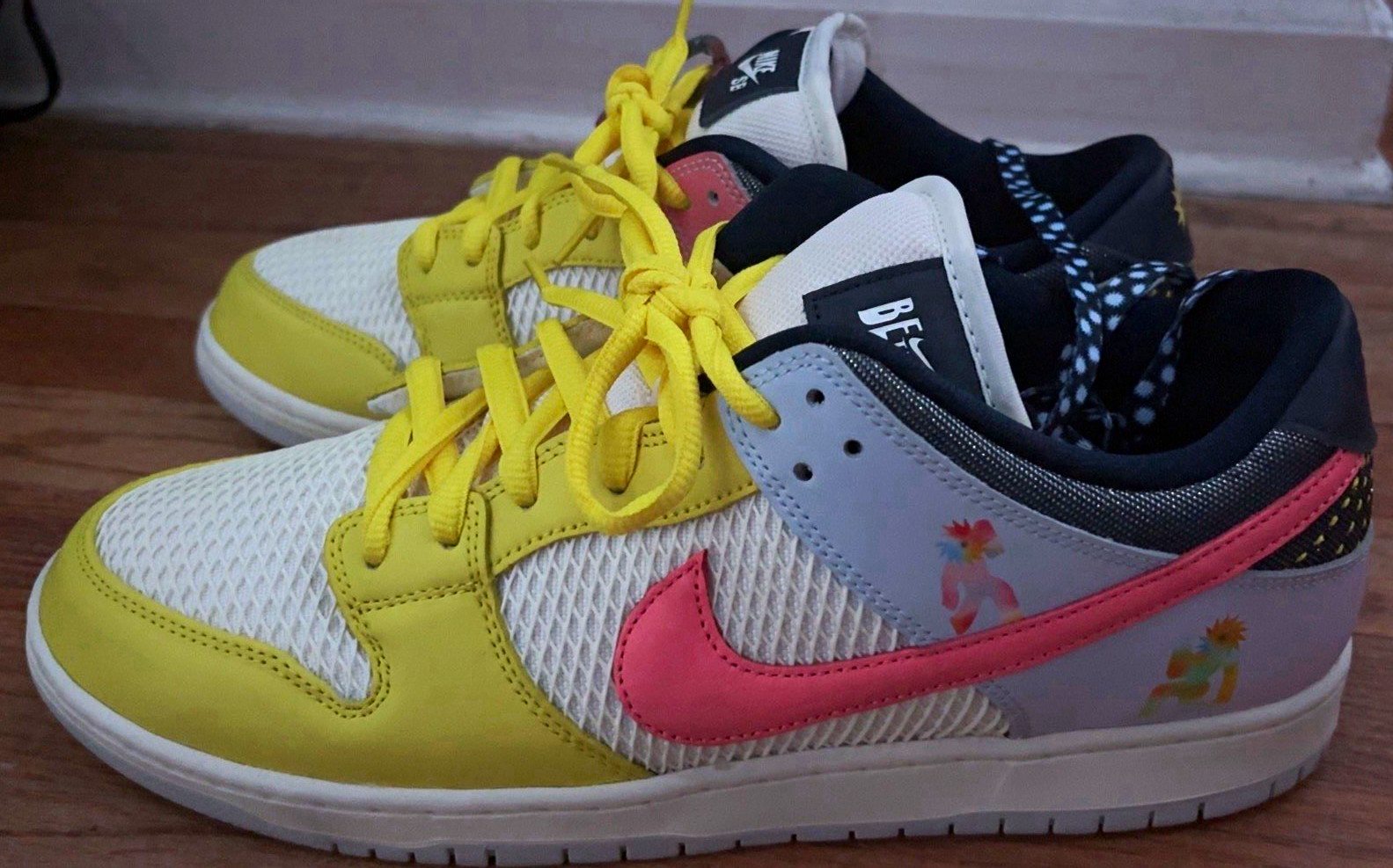 Nike SB Dunk Low Pro Be True Skate Shoes Multi-Color US 13 Medium (D)