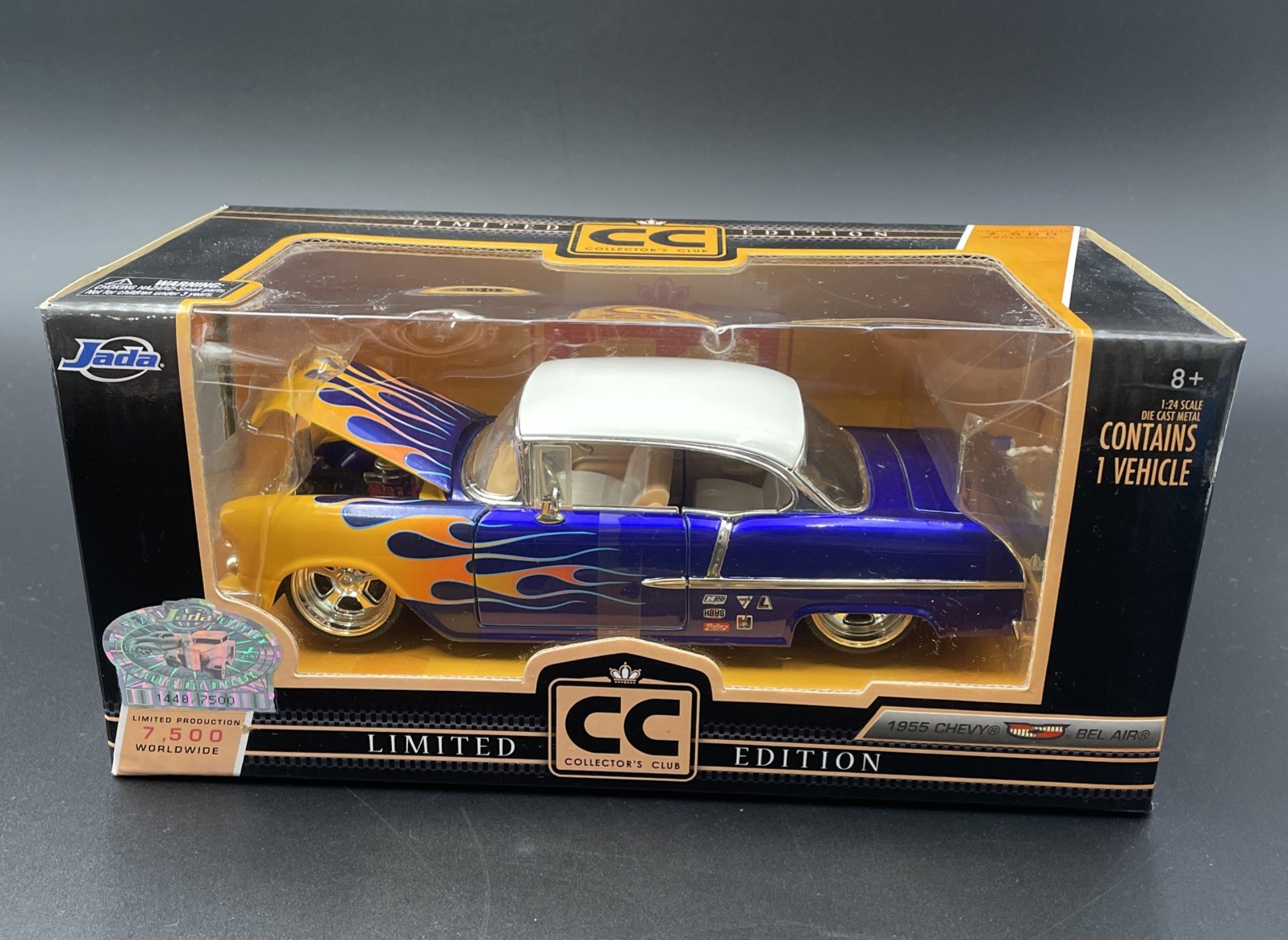 Jada Collector's Club Limited Edition Number 1448 Of 7500 1955 Chevy Bel Air
