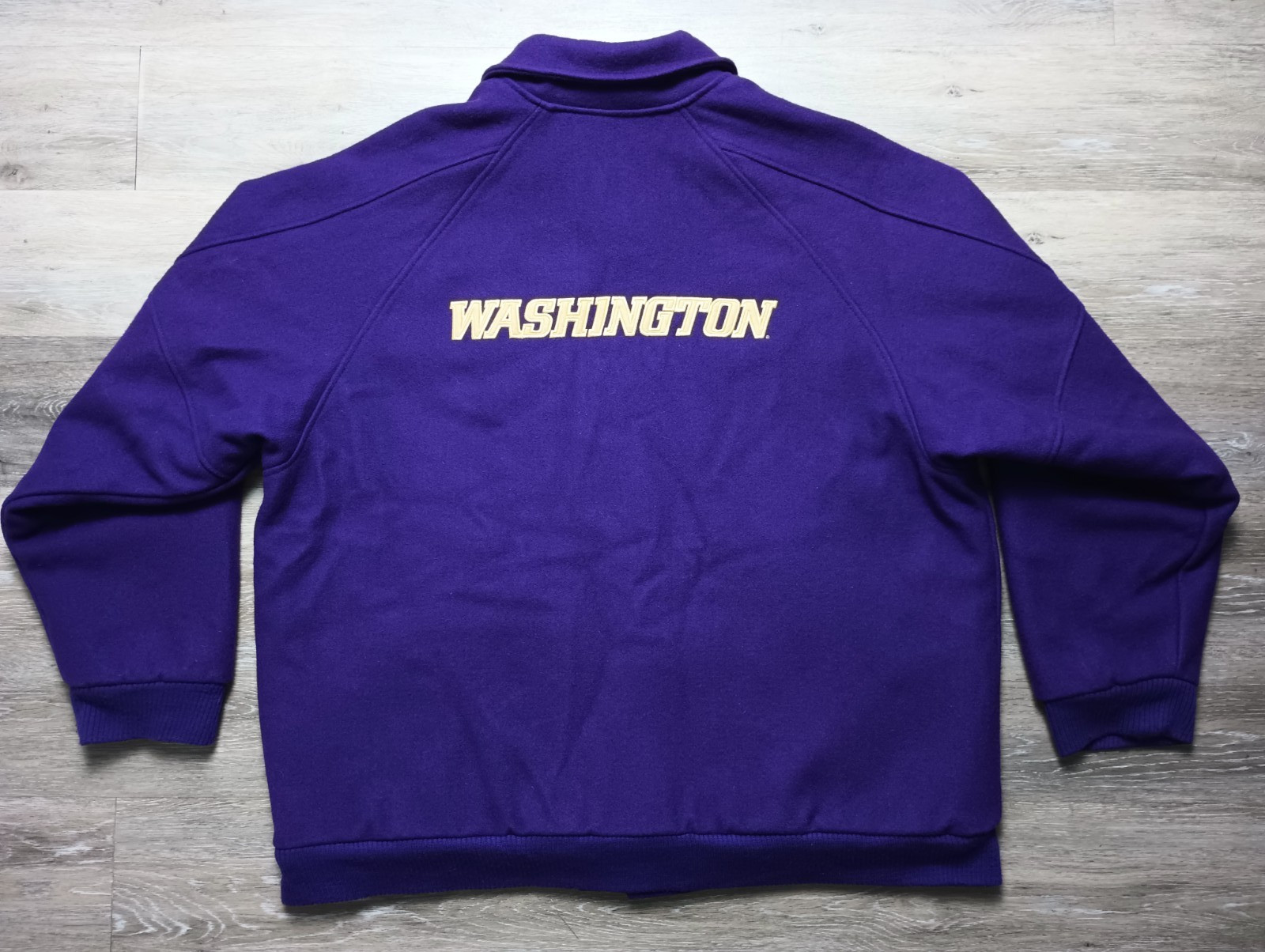 Nike Washington Huskies Wool Letterman Varsity Jacket Football XL vtg 2000s EUC Nike Washington Huskies Wool Letterman Varsity Jacket Football XL vtg 2000s EUC