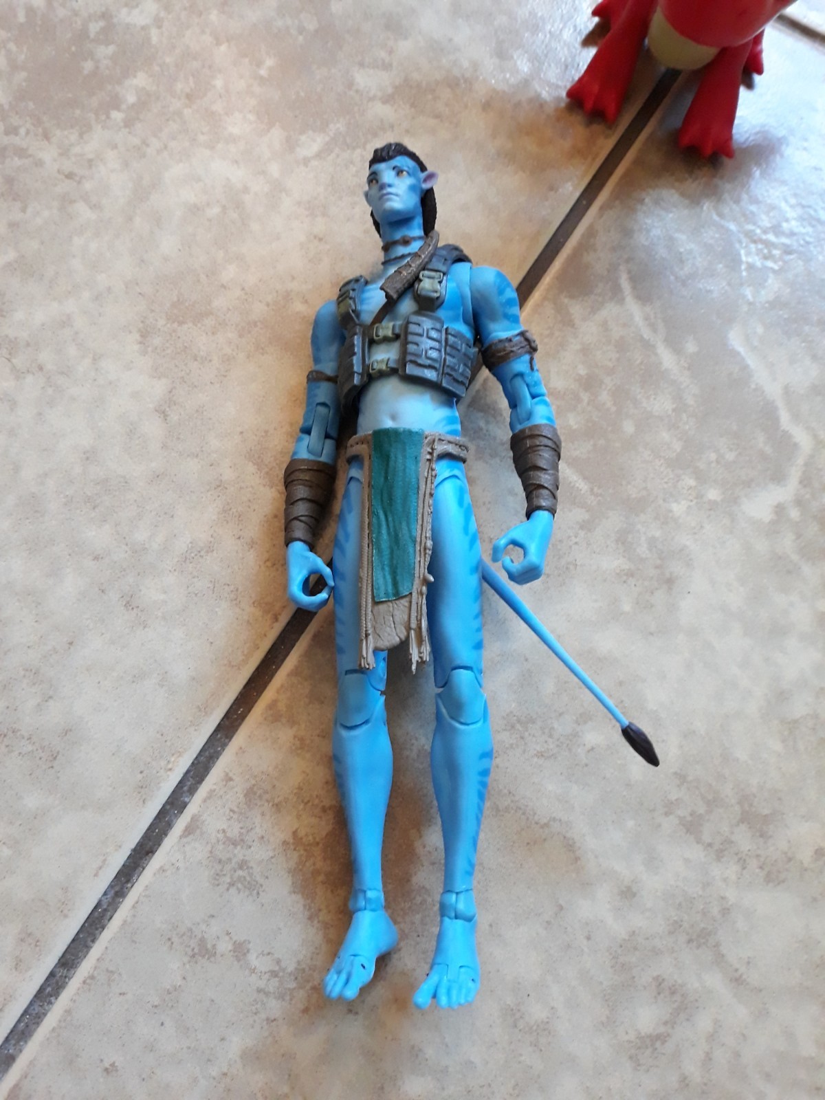 McFarlane Toys Avatar: The Way of Water - Jake Sully (Reef Battle) 7 inch--EUC--
