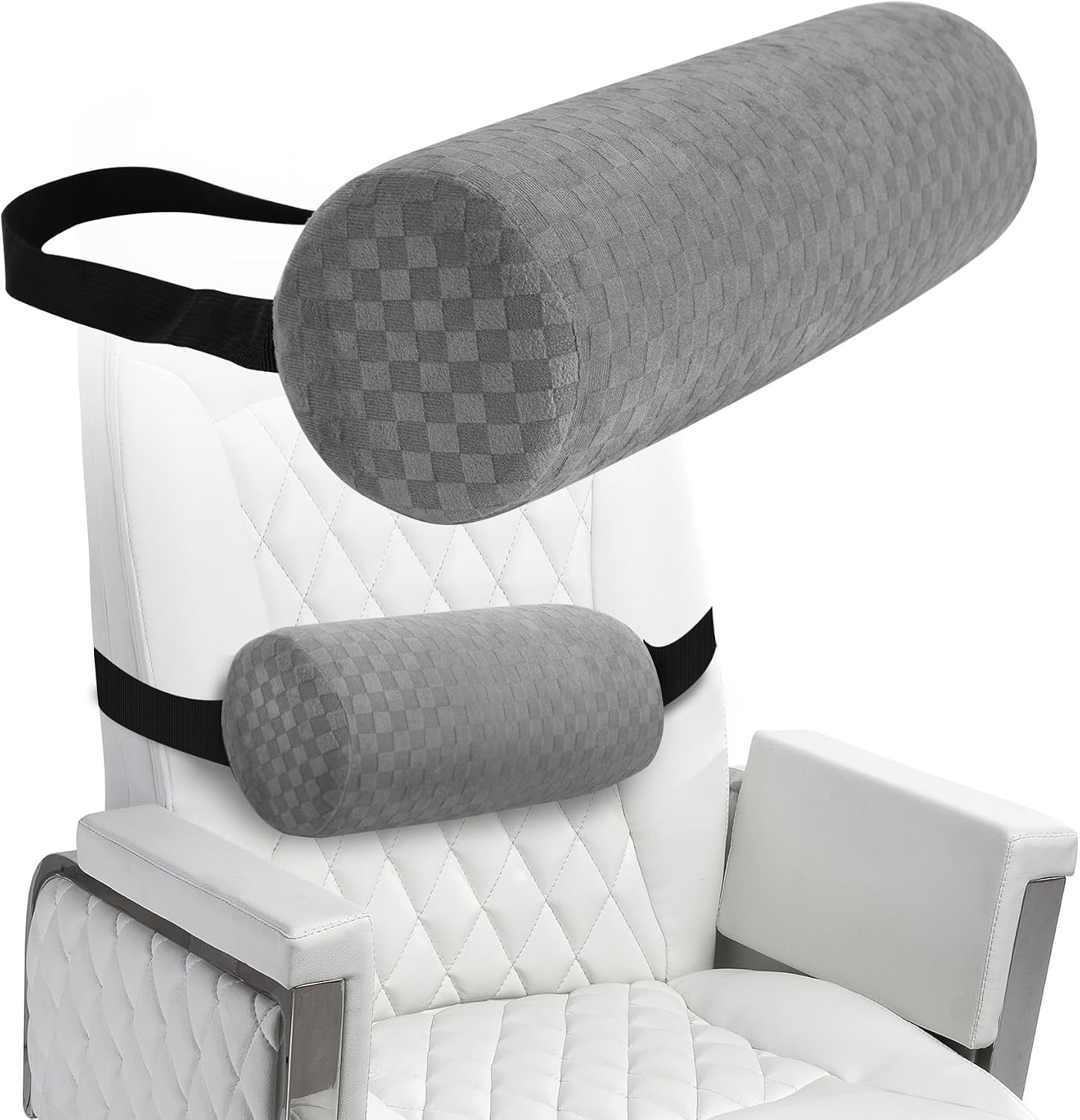 Lumbar Roll Pillow Support Foam Cushion For Lower Back Pain Office & Car Lumbar Roll Pillow Support Foam Cushion For Lower Back Pain Office & Car