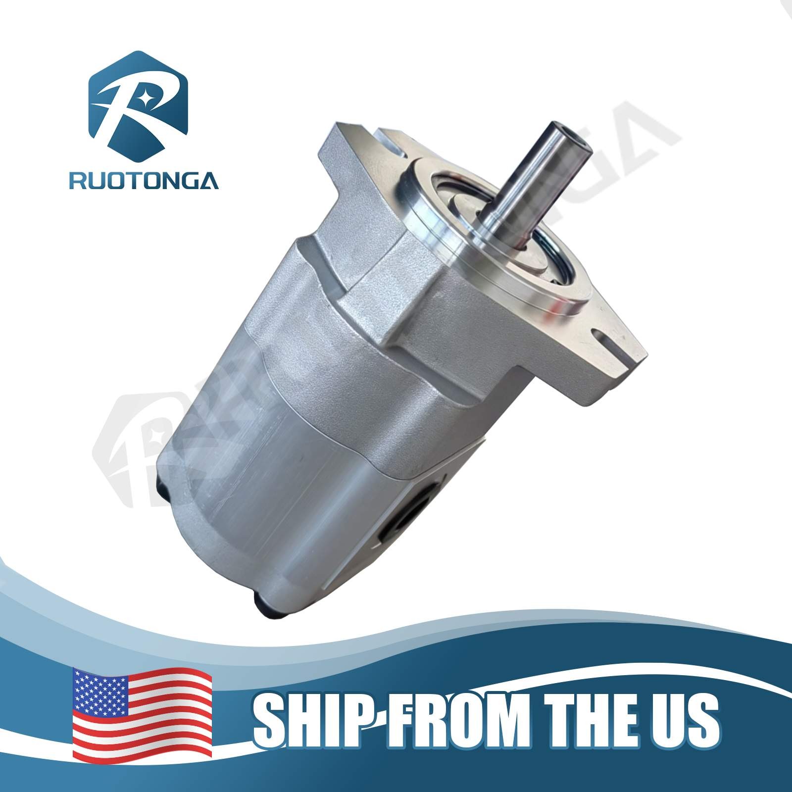 AGT OEM Hydraulic Gear Motor CMFS-E416-ALPS For 12EX-RC/M-RC Brush Cutter Attach
