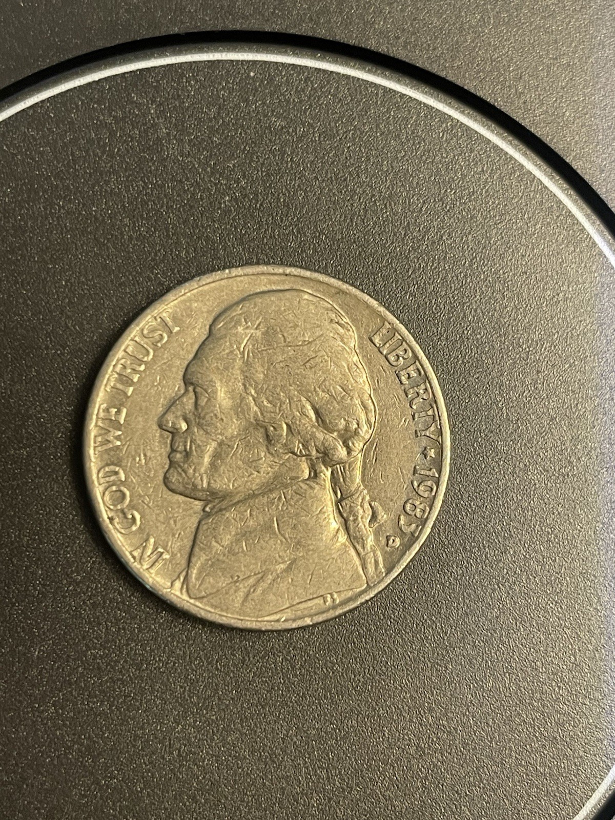 1983-D filled in mint mark and huge ERROR ON DATE AND RIM 1983-D filled in mint mark and huge ERROR ON DATE AND RIM