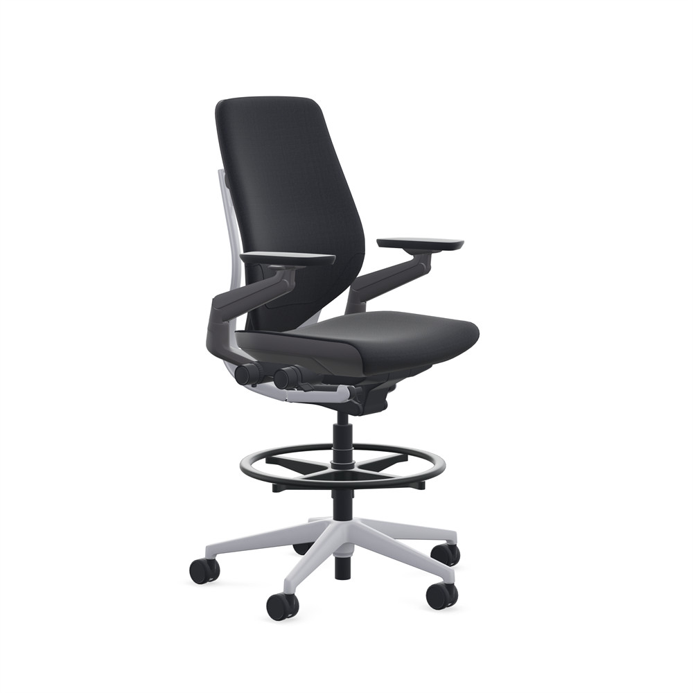 Steelcase Gesture stool- Fully Loaded-Refurbished Approved By Madison Seating