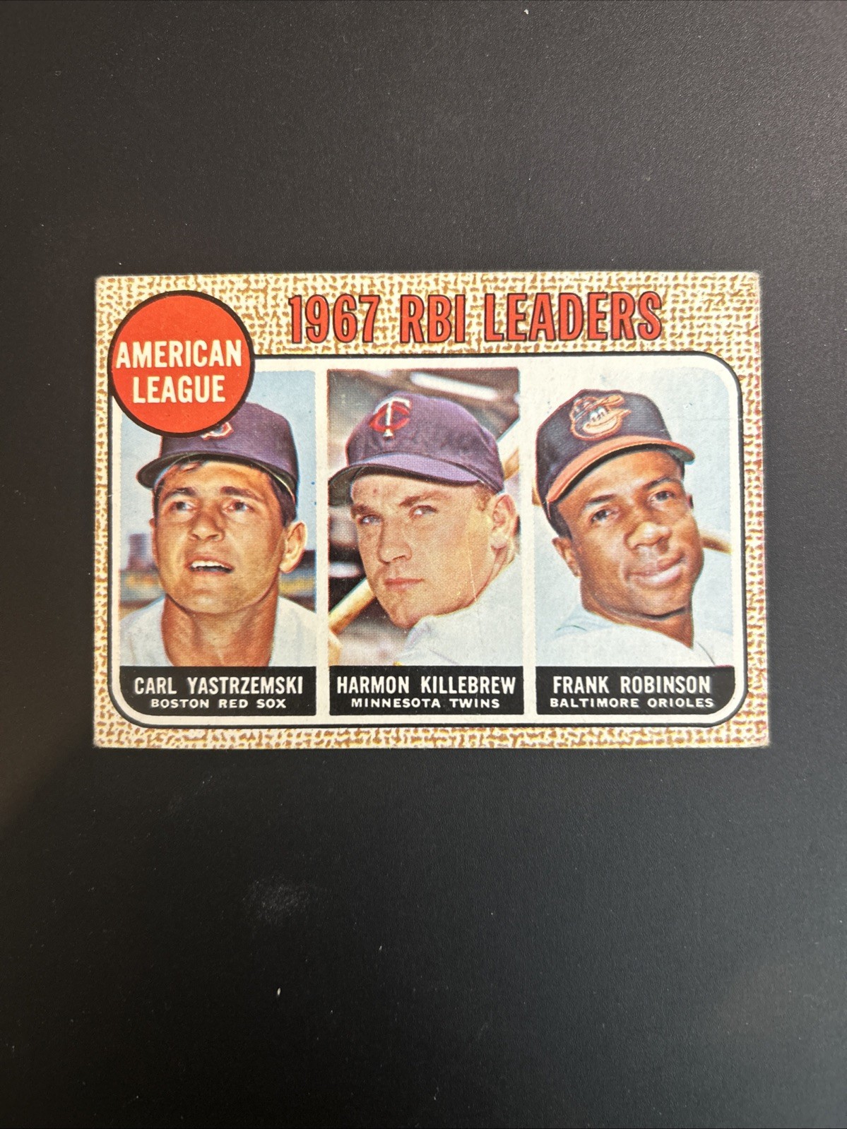 1968 Topps - #4 1967 RBI Leaders See Description. 1968 Topps - #4 1967 RBI Leaders See Description.