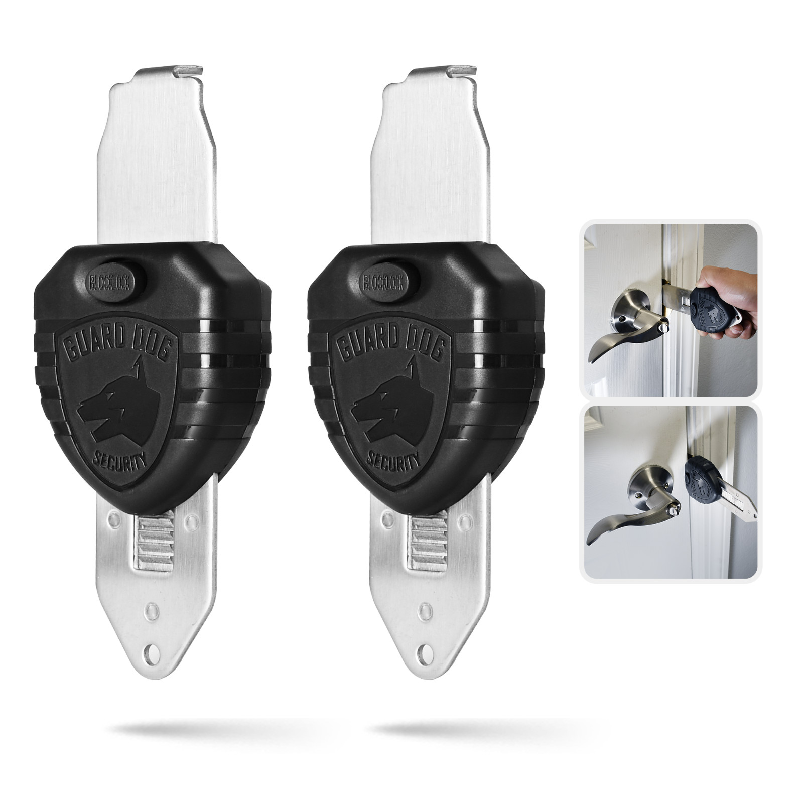 Blocklock - Portable Door Lock for Travel & Home Safety - 2 Pack Blocklock - Portable Door Lock for Travel & Home Safety - 2 Pack