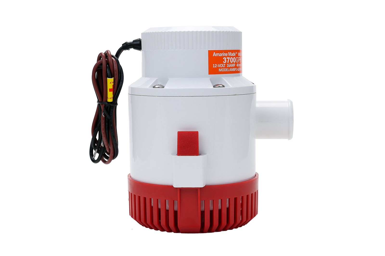 Amarine Made 3700 GPH 12v Boat Marine Plumbing Electric Bilge Pumps