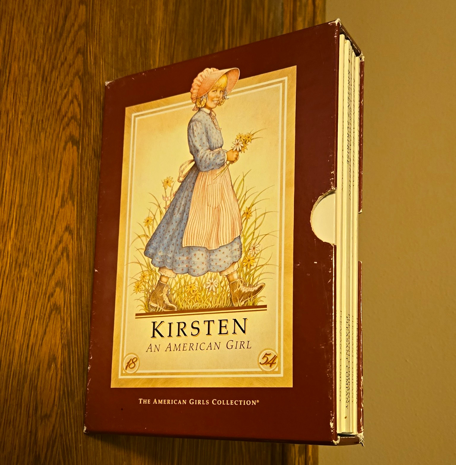 American Girl 6 Book Set Kirsten Pleasant Company With Slipcase American Girl 6 Book Set Kirsten Pleasant Company With Slipcase