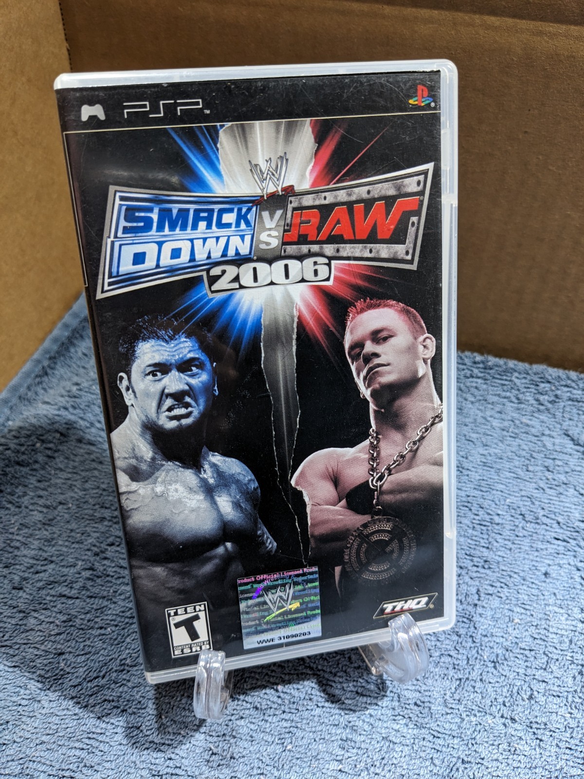 WWE SmackDown vs. Raw 2006 (Sony PSP, 2005) - No manual WWE SmackDown vs. Raw 2006 (Sony PSP, 2005) - No manual