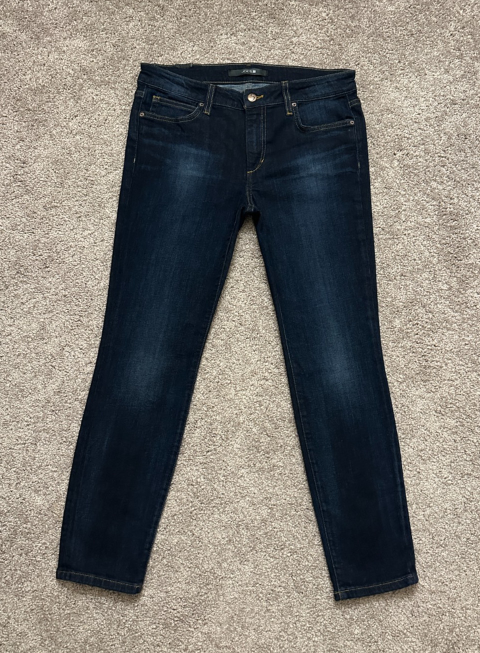 Joe\'s Jeans Womens Size 30 Mid Rise Dark Wash BRIDGET Ankle Skinny Jeans EUC