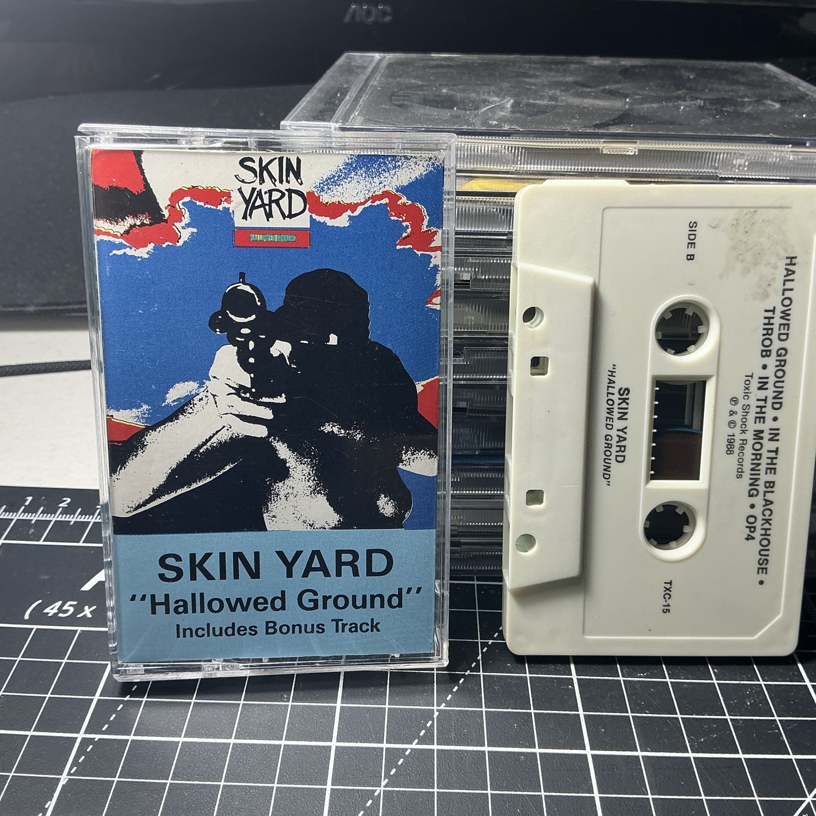 Skin Yard – Hallowed Ground Cassette - Adhesive On Shell Skin Yard – Hallowed Ground Cassette - Adhesive On Shell