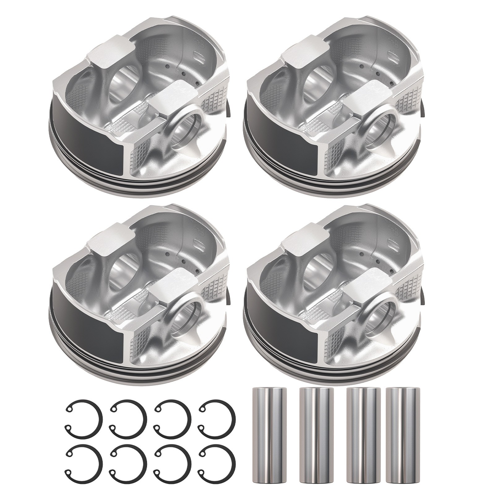 Pistons and Rings For 06-10 Subaru Legacy Forester Outback 2.5 SOHC EJ253