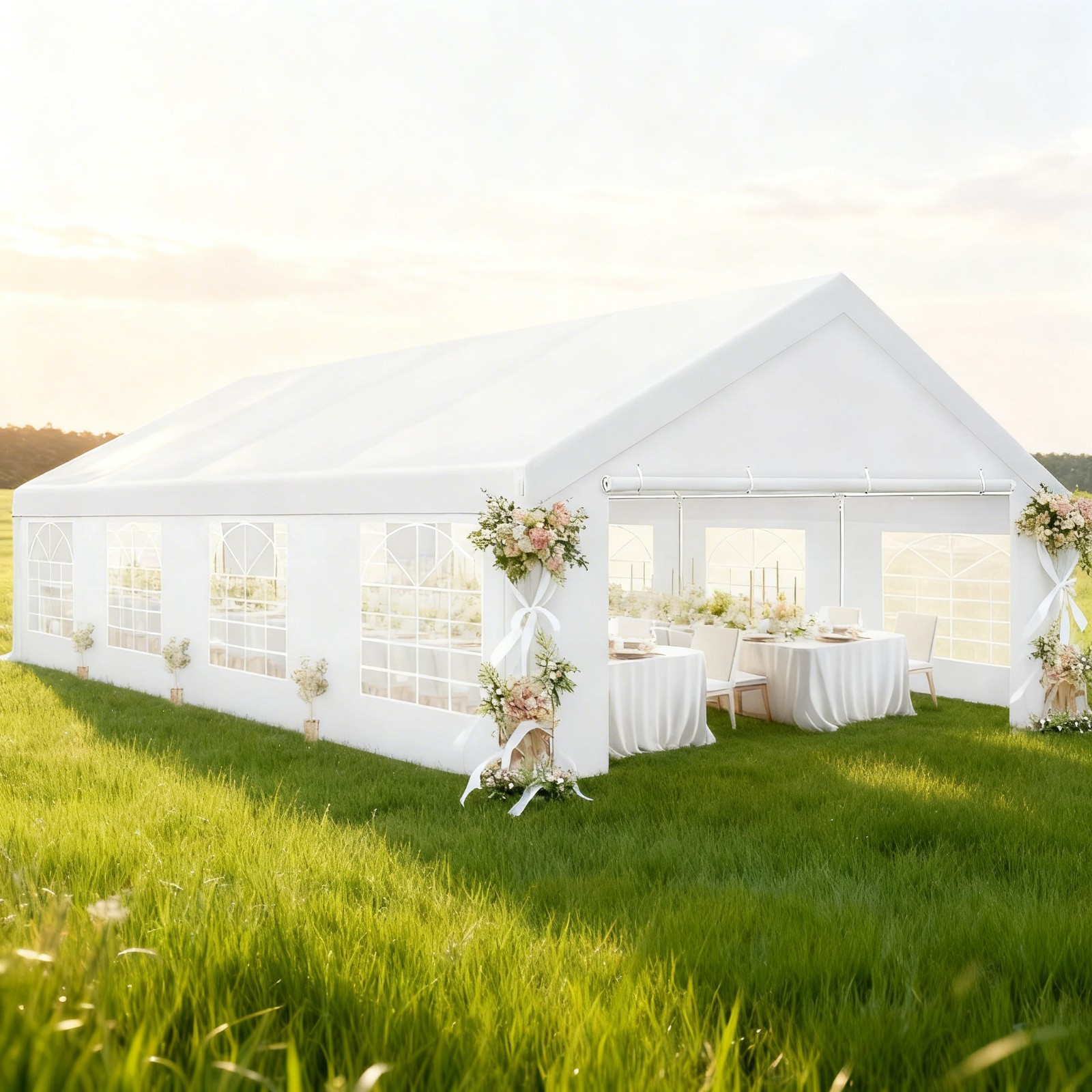 20\'x30\' Party Tent Heavy Duty Wedding Event Canopy Carport Carpas para Fiestas 20\'x30\' Party Tent Heavy Duty Wedding Event Canopy Carport Carpas para Fiestas