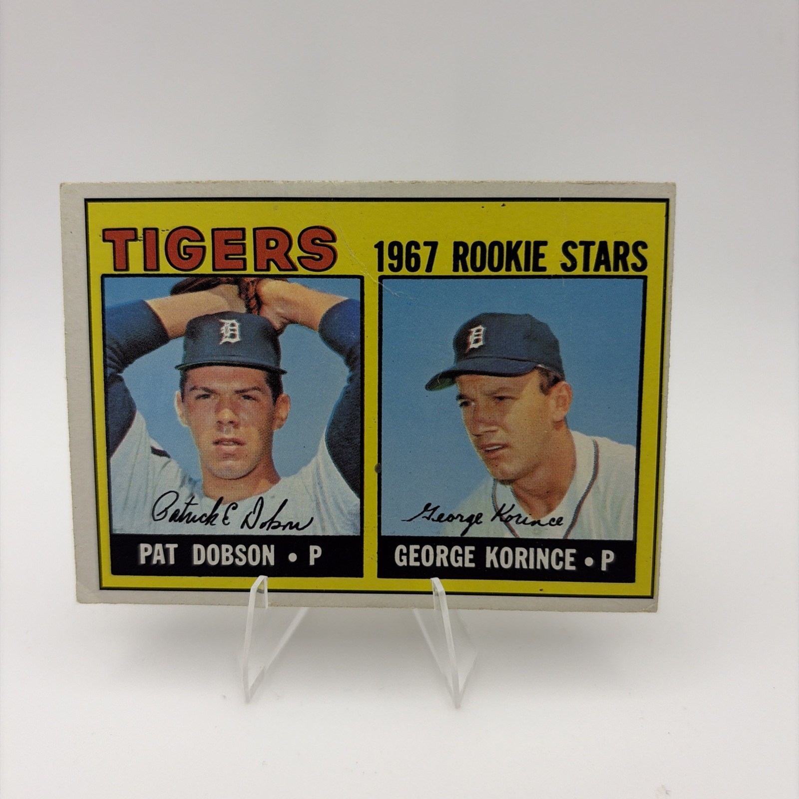 1967 Topps #526 Pat Dobson/George Korince Rookie Stars 1967 Topps #526 Pat Dobson/George Korince Rookie Stars