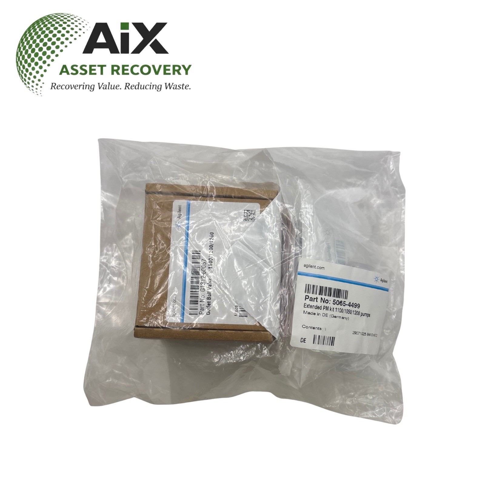 Agilent 5065-4499 Extended PM Maintenance Kit 1200 1100 1050 HPLC Pump NEW
