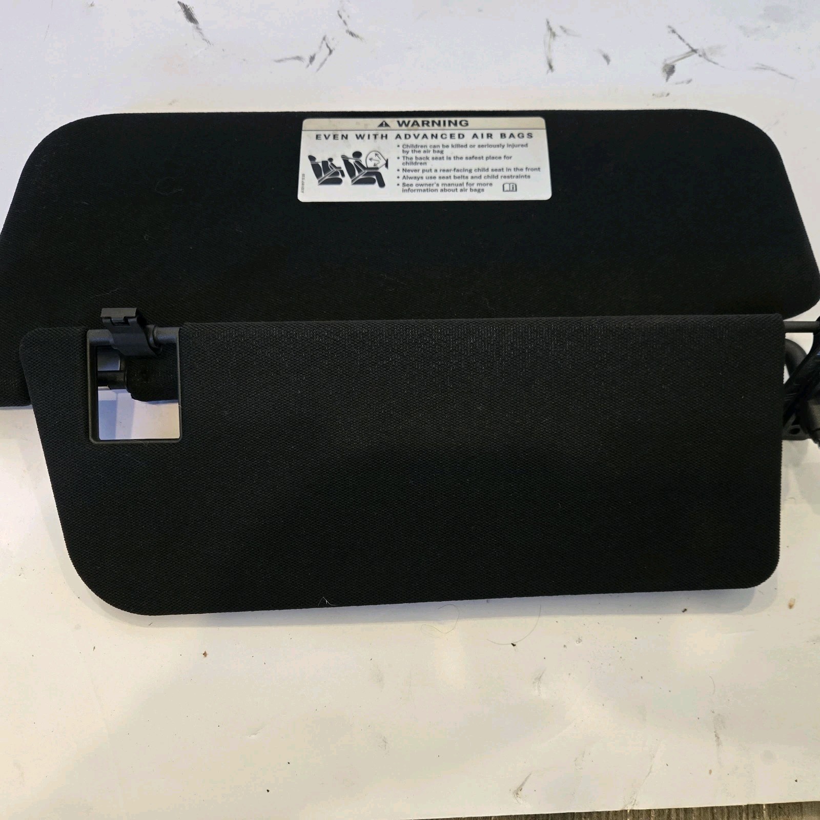 2007-2009 Mercedes W211 E350 Passenger Sun Visor 2007-2009 Mercedes W211 E350 Passenger Sun Visor
