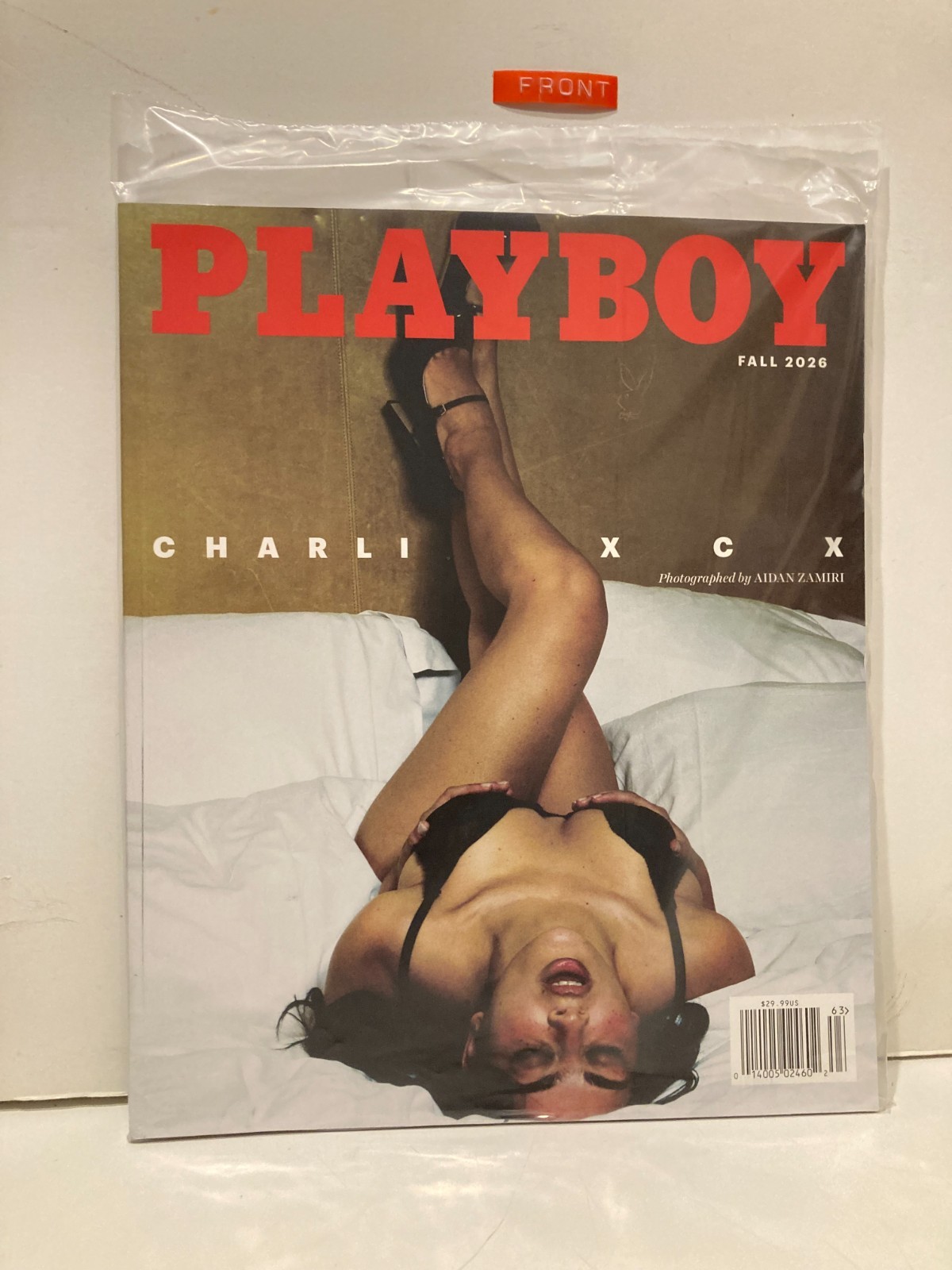 PLAYBOY MAGAZINE FALL 2026 CHARI XCX ON THE COVER NO FLEXI DISC - SEALED - NEW PLAYBOY MAGAZINE FALL 2026 CHARI XCX ON THE COVER NO FLEXI DISC - SEALED - NEW