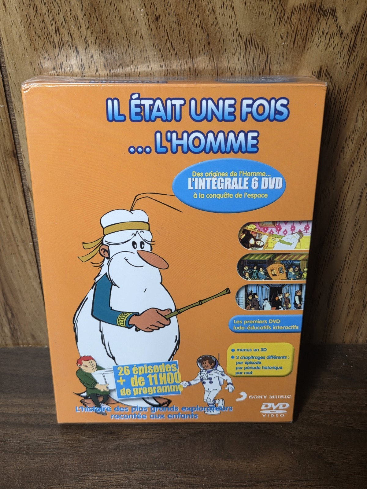 Il Etait Une Fois L\'Homme L’intégrale DVD PAL Version French Box Set Once Upon Il Etait Une Fois L\'Homme L’intégrale DVD PAL Version French Box Set Once Upon