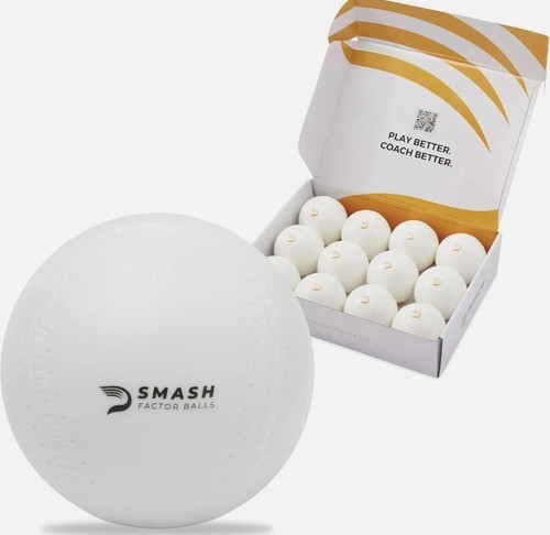 NEW Driveline Baseball Smash Factor Baseballs - 4 oz High Density Foam - 12 Pack NEW Driveline Baseball Smash Factor Baseballs - 4 oz High Density Foam - 12 Pack