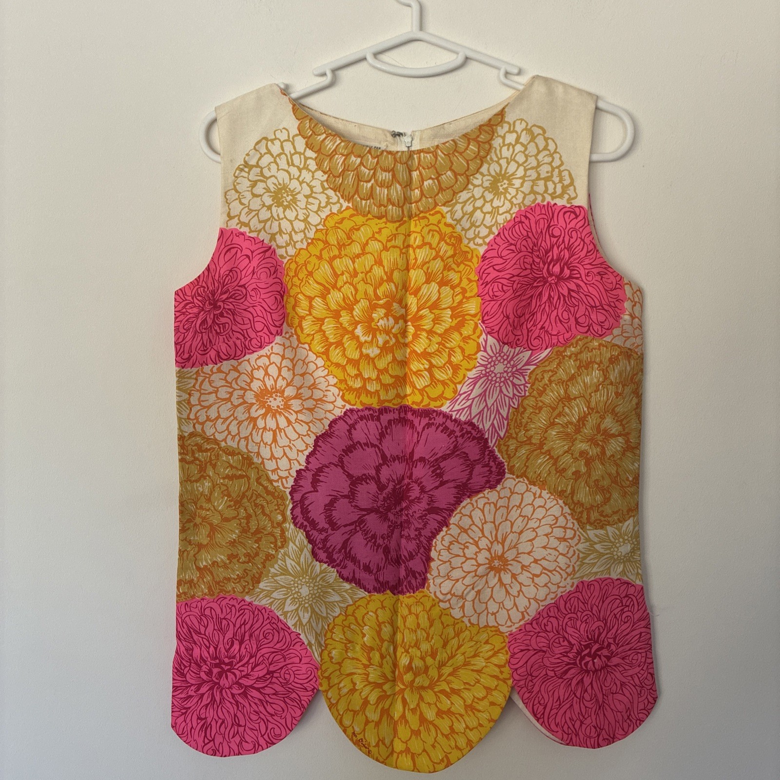 Vintage Mr Dino Top 1960’s 1970’s Pop Art Used Size 12