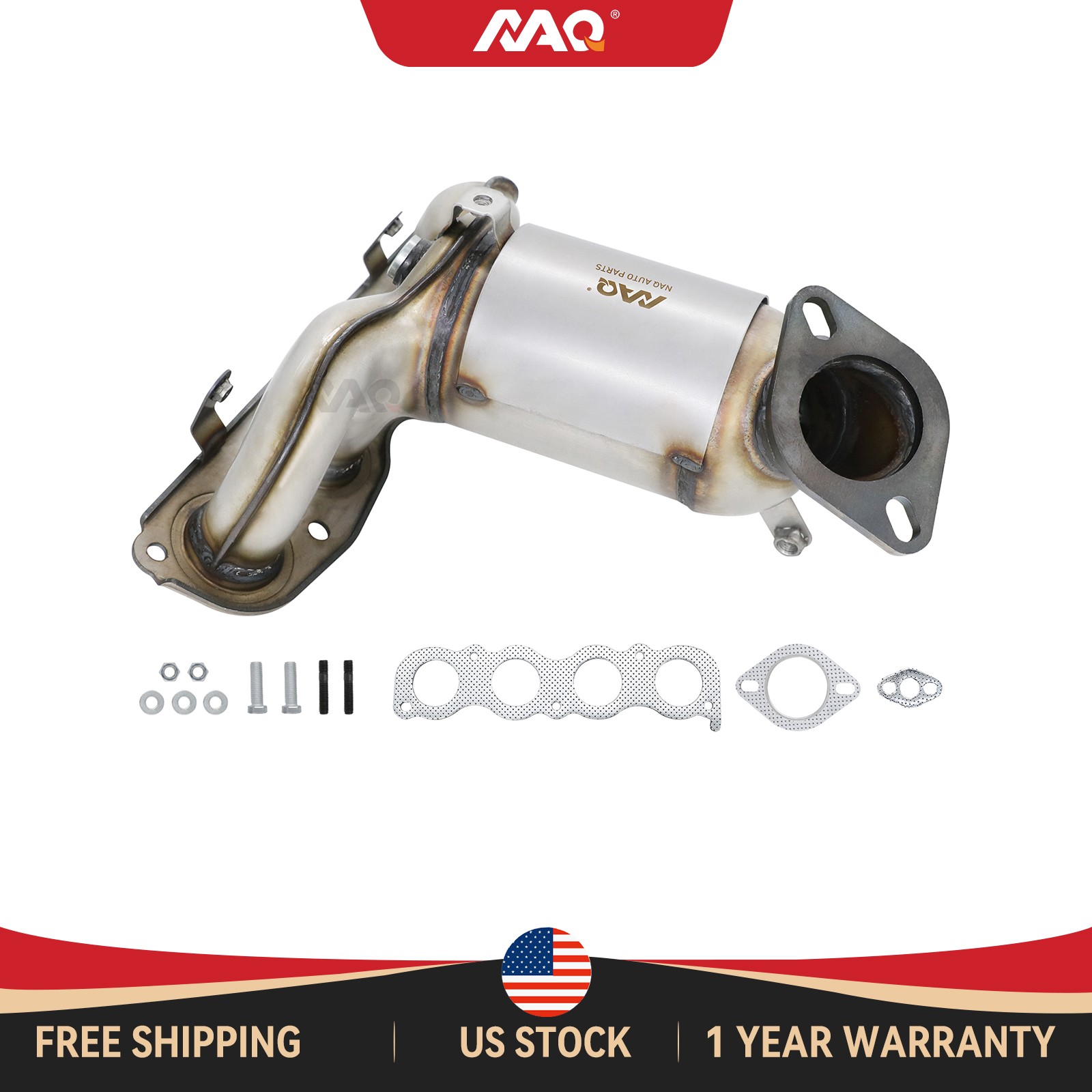 Manifold Catalytic Converter Fits For 2019 2020 2021 2022 2023 Kia Forte 2.0L Manifold Catalytic Converter Fits For 2019 2020 2021 2022 2023 Kia Forte 2.0L