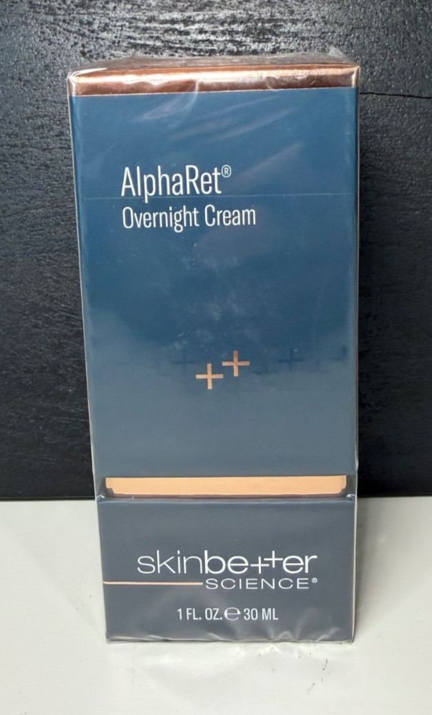 Skinbetter Science AlphaRet Overnight Cream 30 mL 1 fl oz SEALED NEW Skinbetter Science AlphaRet Overnight Cream 30 mL 1 fl oz SEALED NEW
