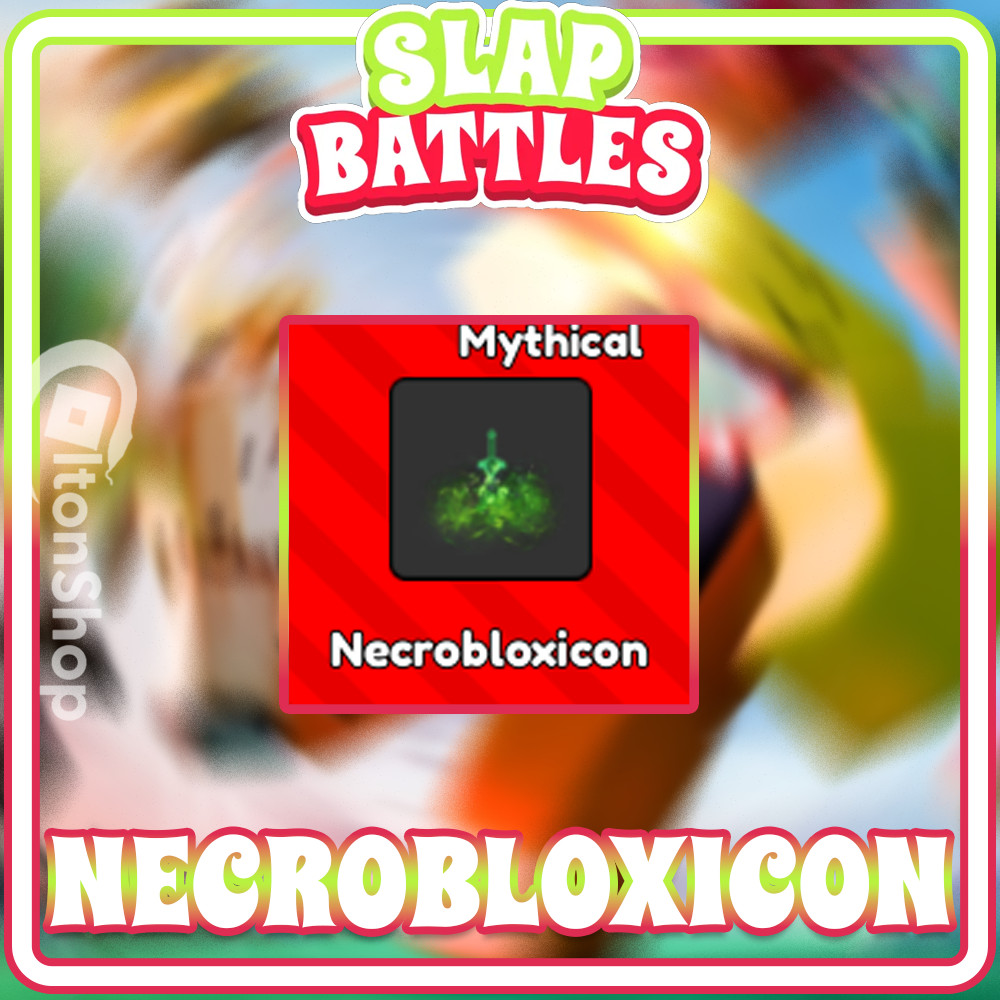 Necrobloxicon | Mythical Slap Effect | Slap Battles