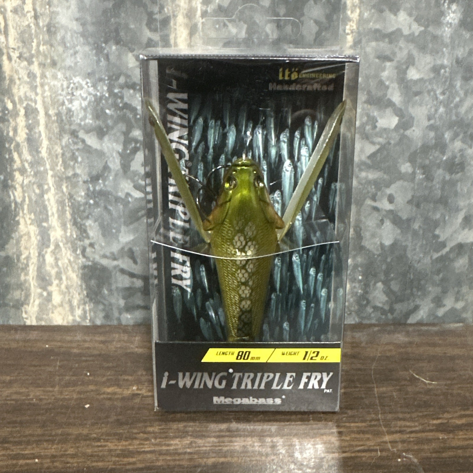 New Megabass I- Wing Triple Fry Mahseer 80mm Jdm Import New Megabass I- Wing Triple Fry Mahseer 80mm Jdm Import